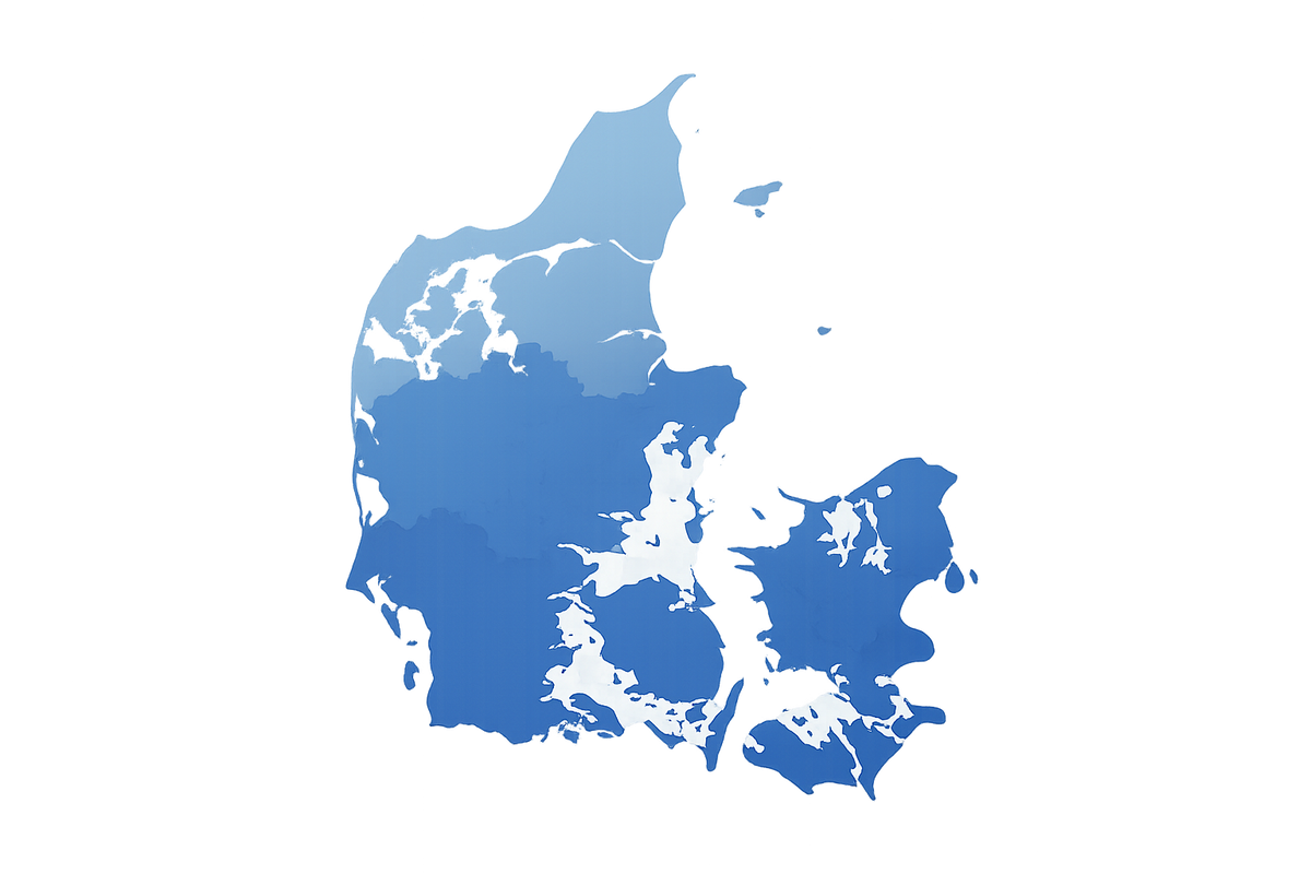 Kort over serviceområde